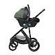 3-in-1 stroller with carrycot Chiara Army Green 2027