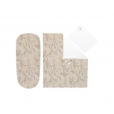 Baby bedding set for stroller 6 pcs Secret Garden Beige