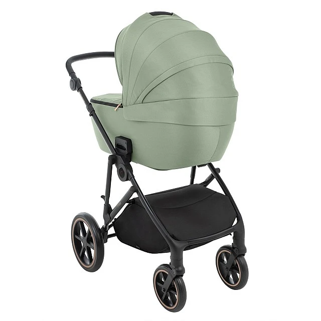 Combined stroller 2 in 1 with basket for newborn Thea Army Green 2024