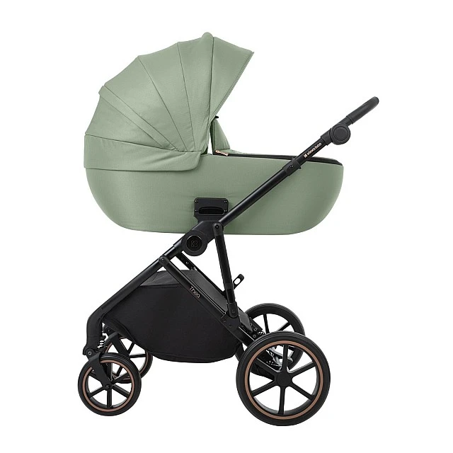 Combined stroller 2 in 1 with basket for newborn Thea Army Green 2024
