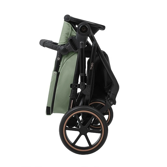 Combined stroller 2 in 1 with basket for newborn Thea Army Green 2024