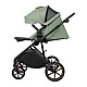 Combined stroller 2 in 1 with basket for newborn Thea Army Green 2024