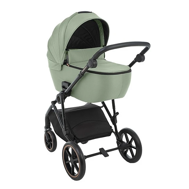 Combined stroller 2 in 1 with basket for newborn Thea Army Green 2024