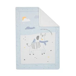 Super soft Sherpa baby blanket 110/140 cm Stripy Friends