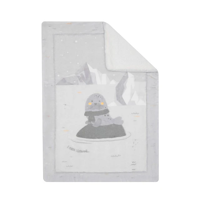 Super soft Sherpa baby blanket 80/110 cm Sealy Me