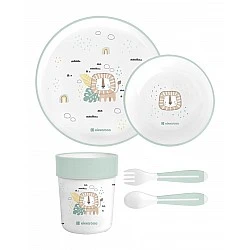Сет за хранене пластмаса Savanna Mint