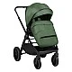 Комбинирана количка 2в1 с кош за новородено Tiffany Army Green 2024