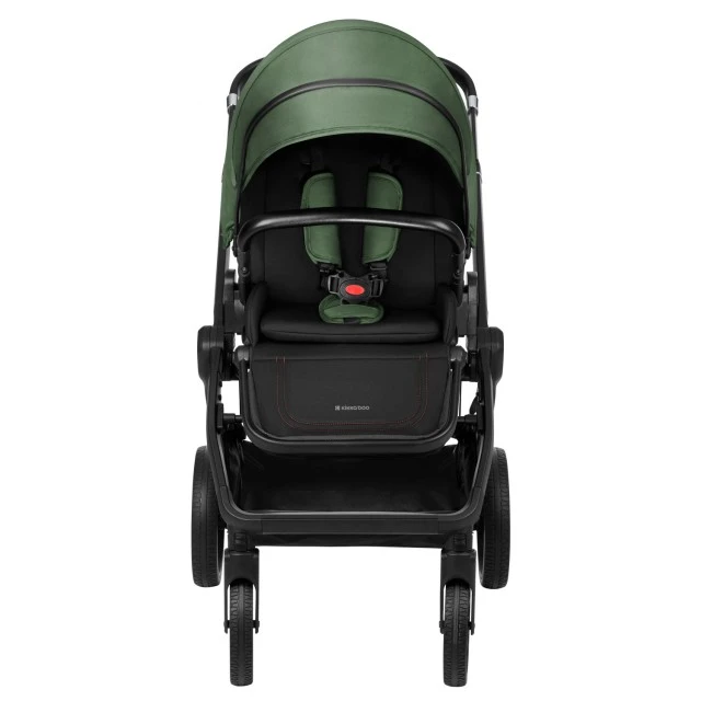 Combined stroller 2 in 1 with basket for newborn Tiffany Army Green 2024