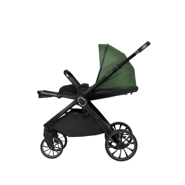 Combined stroller 2 in 1 with basket for newborn Tiffany Army Green 2024