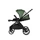 Комбинирана количка 2в1 с кош за новородено Tiffany Army Green 2024