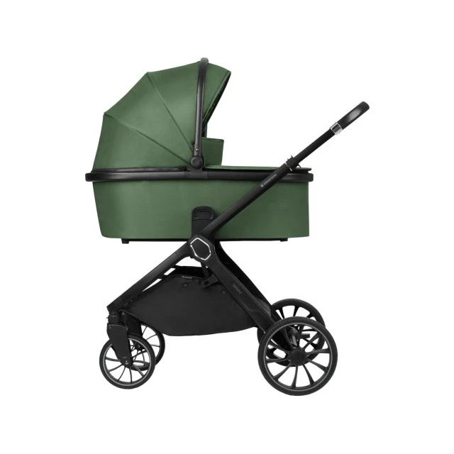 Combined stroller 2 in 1 with basket for newborn Tiffany Army Green 2024
