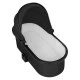 Комбинирана количка 2в1 с кош за новородено Tiffany Black 2024