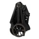 Комбинирана количка 2в1 с кош за новородено Tiffany Black 2024