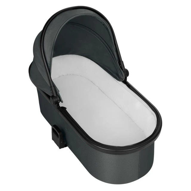 Комбинирана количка 2в1 с кош за новородено Tiffany Dark Grey 2024