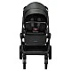 Комбинирана количка 2в1 с кош за новородено Tiffany Dark Grey 2024