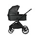 Комбинирана количка 2в1 с кош за новородено Tiffany Dark Grey 2024