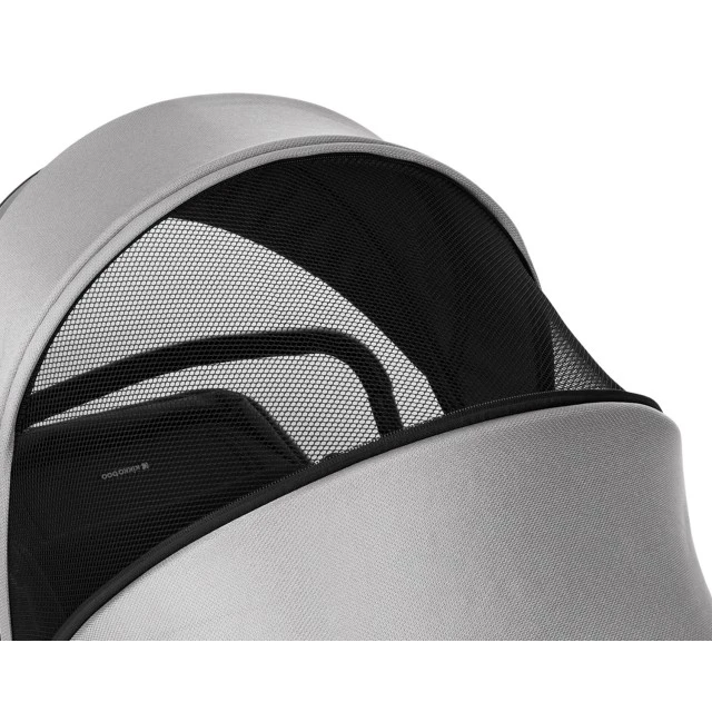 Комбинирана количка 2в1 с кош за новородено Tiffany Light Grey 2024