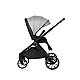 Комбинирана количка 2в1 с кош за новородено Tiffany Light Grey 2024