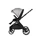 Комбинирана количка 2в1 с кош за новородено Tiffany Light Grey 2024