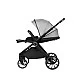 Комбинирана количка 2в1 с кош за новородено Tiffany Light Grey 2024