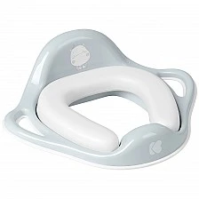 Toilet seat with soft pad Hippo Blue