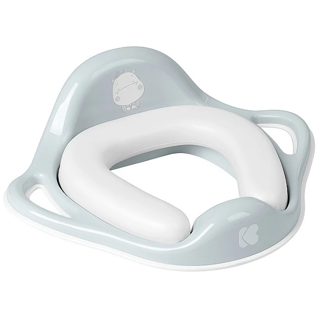 Toilet seat with soft pad Hippo Blue