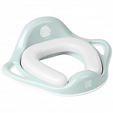 Toilet seat with soft padding Hippo Mint