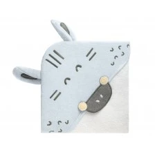 Хавлия с качулка 90/90см тери Stripy Friends