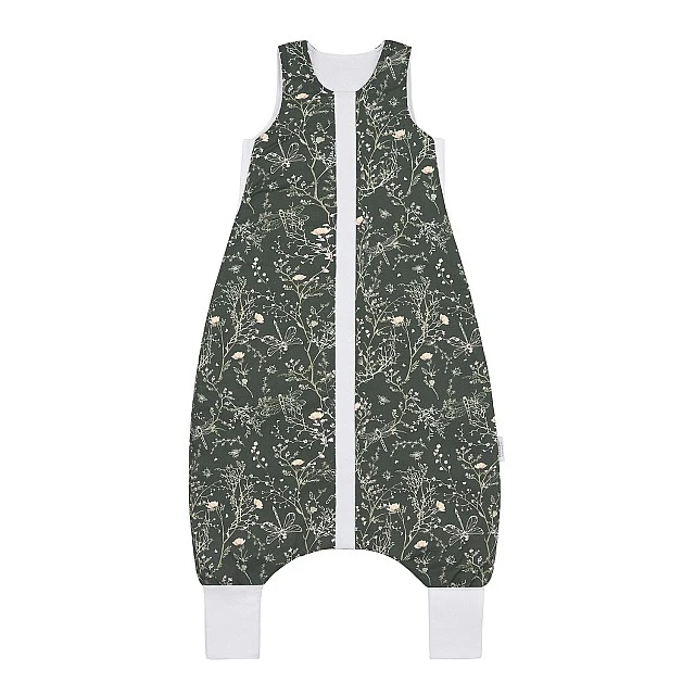 Winter sleeping bag with legs 3-4 years Secret Garden Green