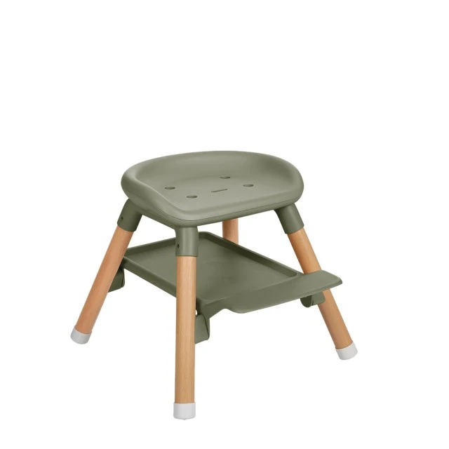 Стол за хранене 2в1 Woody Army Green 2024
