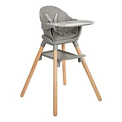 Стол за хранене 2в1 Woody Grey 2024
