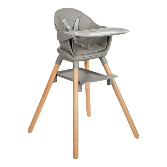 Стол за хранене 2в1 Woody Grey 2024