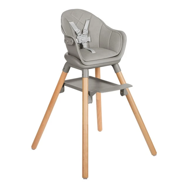 Стол за хранене 2в1 Woody Grey 2024