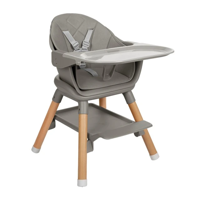 Стол за хранене 2в1 Woody Grey 2024