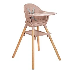 Стол за хранене 2в1 Woody Pink 2024