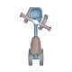 Ride-On Zipi Blue Bike