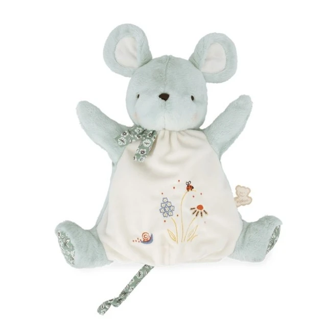 PETITES CHANSONS Hand puppet and doudou mouse
