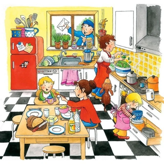 Multi-layer puzzle My day