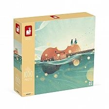 Puzzle Romantic journey with a violin