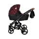 Бебешка количка rimini+чанта ruby red & black