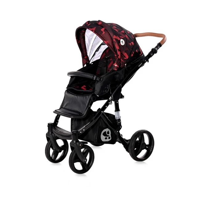 Бебешка количка rimini+чанта ruby red & black