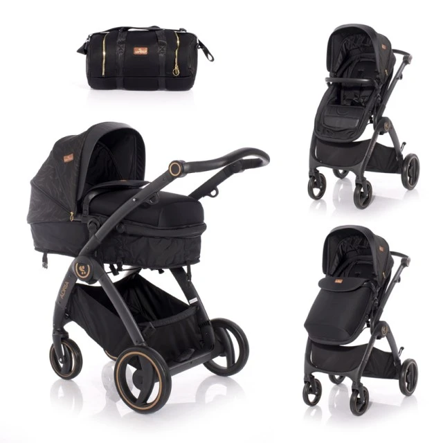 Бебешка количка adria black