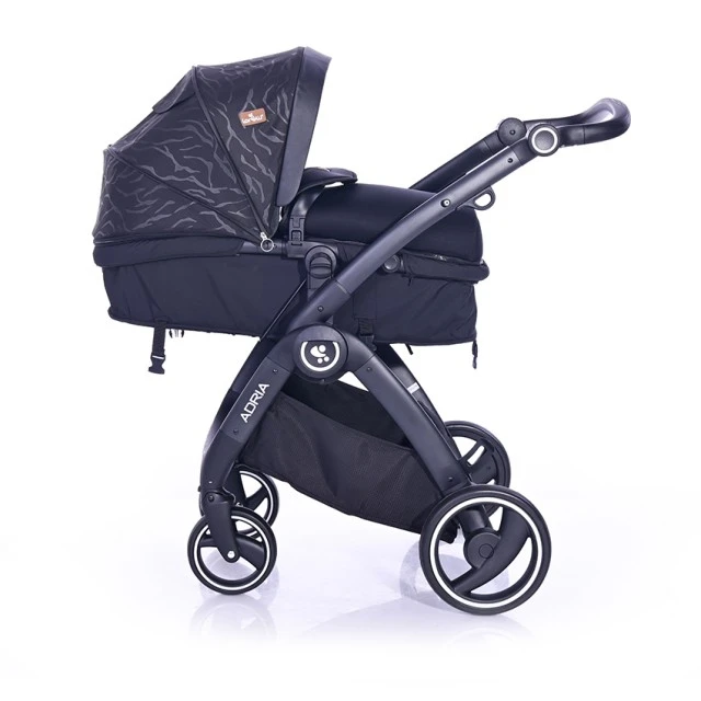 Baby stroller adria black