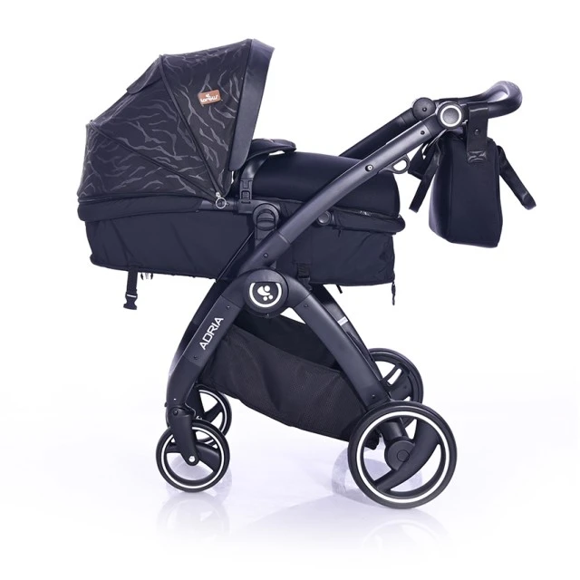 Baby stroller adria black