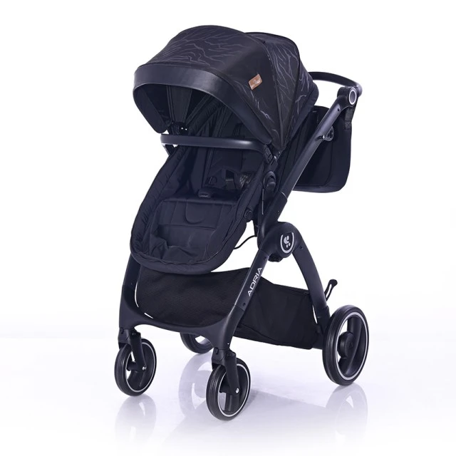 Baby stroller adria black