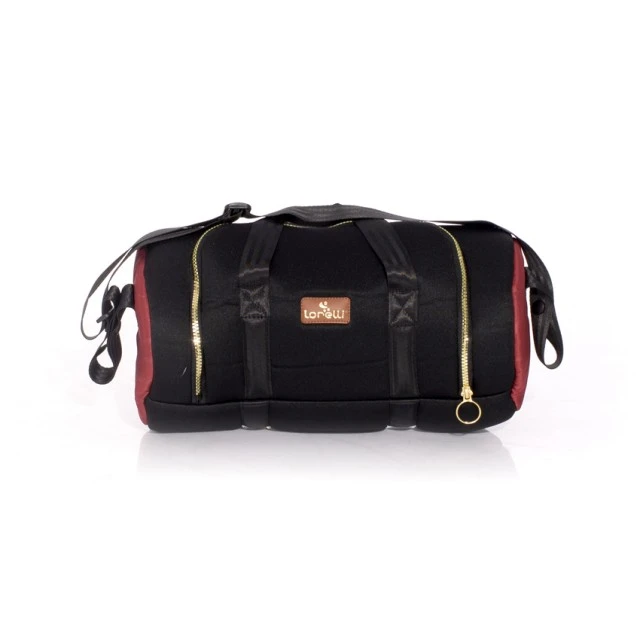 Бебешка количка adria black&red