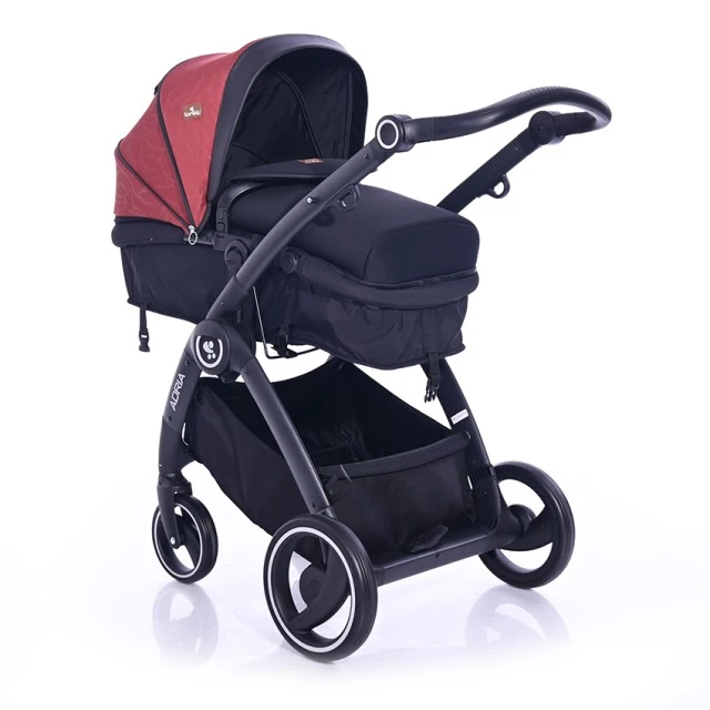 Baby stroller adria black&red