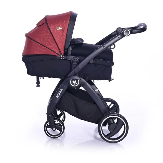 Baby stroller adria black&red