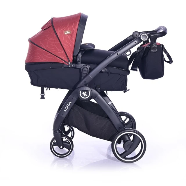 Baby stroller adria black&red
