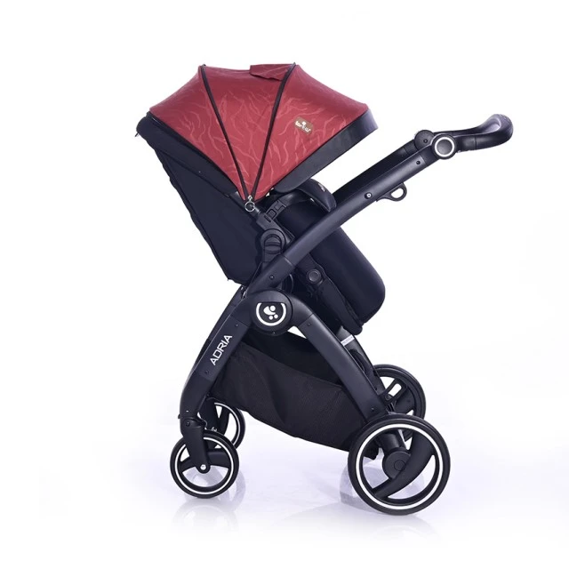 Baby stroller adria black&red